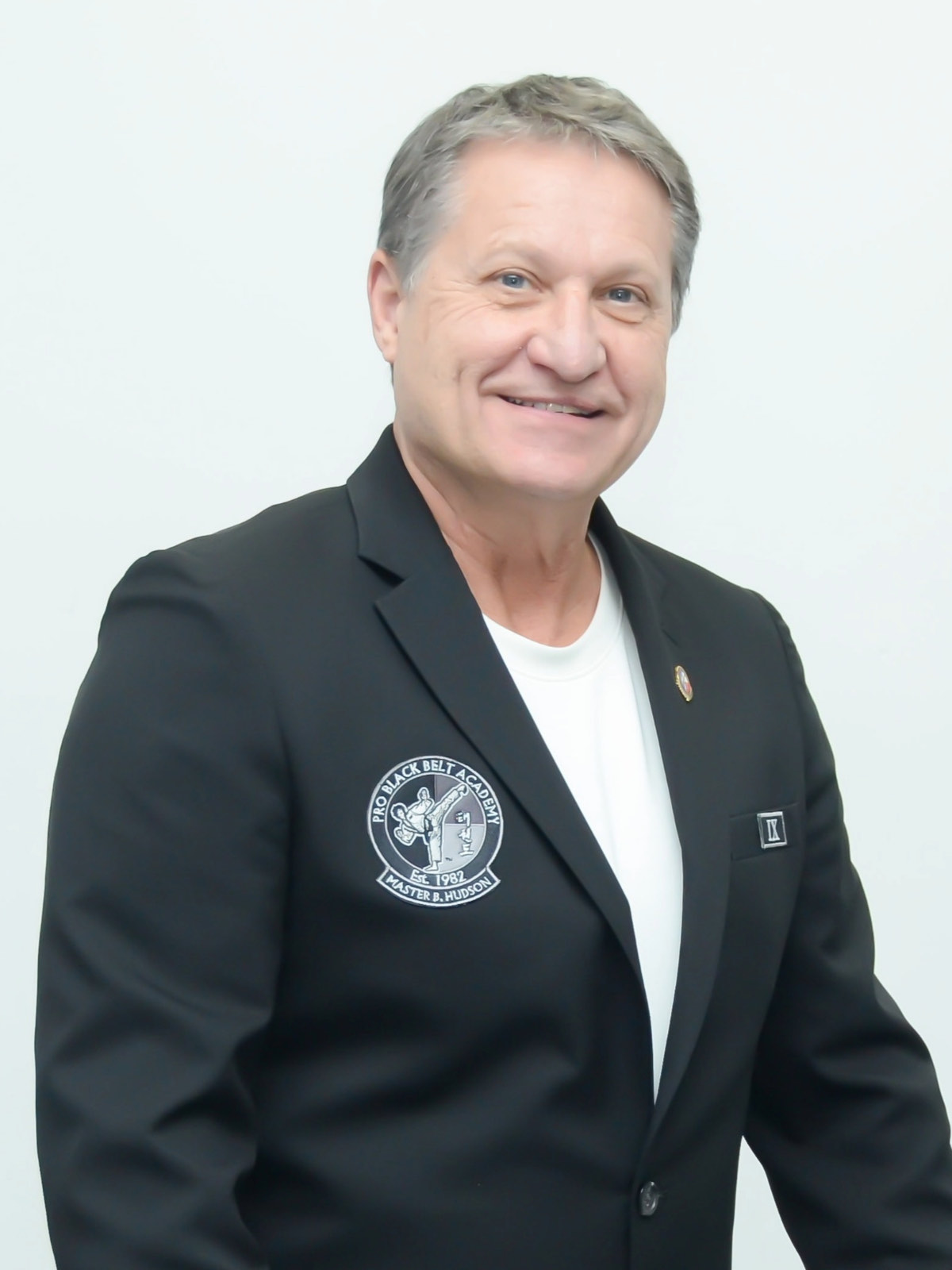 Grand Master Buddy Hudson — 9th-degree black belt, President & Founder of Pro Black Belt Academy
